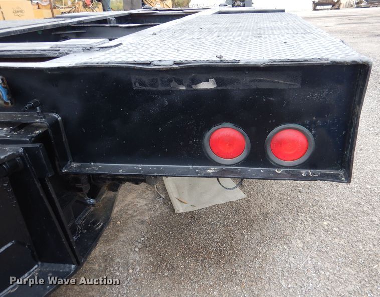 image for item DN5341 1989 Trail King TS100HG-572  lowboy equipment trailer