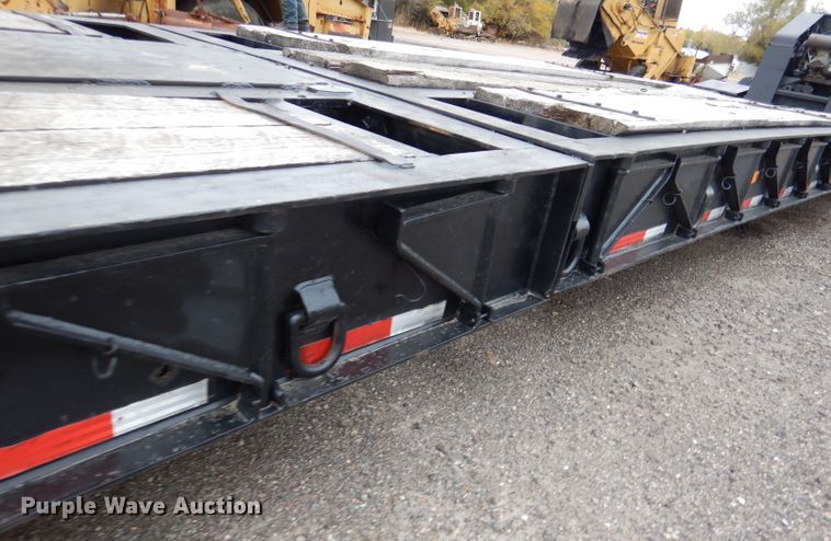 image for item DN5341 1989 Trail King TS100HG-572  lowboy equipment trailer