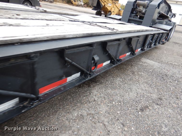 image for item DN5341 1989 Trail King TS100HG-572  lowboy equipment trailer
