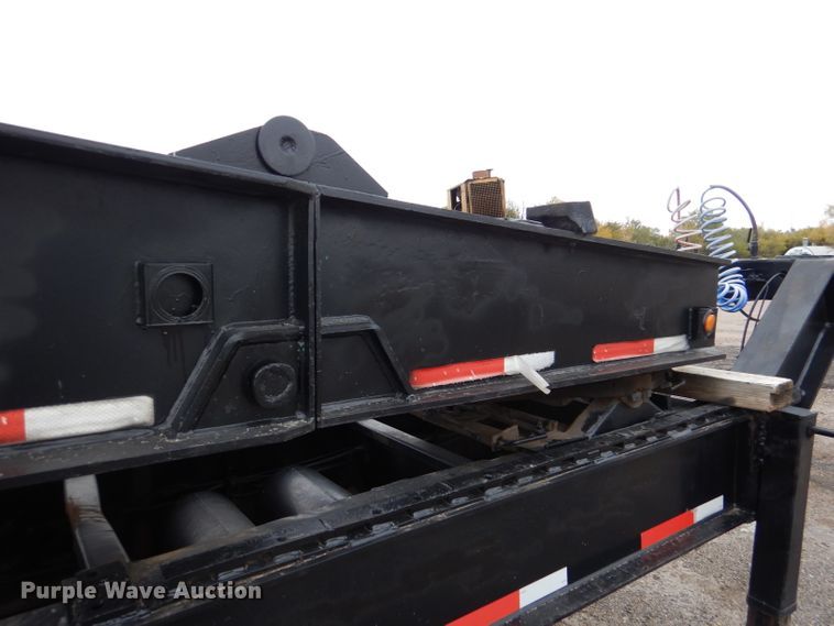 image for item DN5341 1989 Trail King TS100HG-572  lowboy equipment trailer