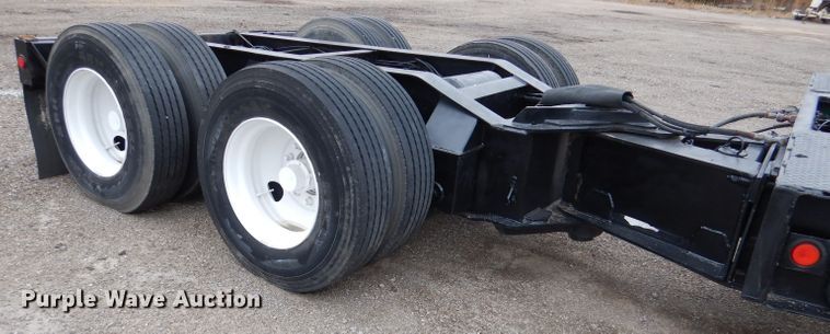 image for item DN5341 1989 Trail King TS100HG-572  lowboy equipment trailer