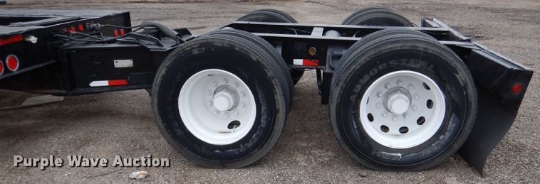 image for item DN5341 1989 Trail King TS100HG-572  lowboy equipment trailer