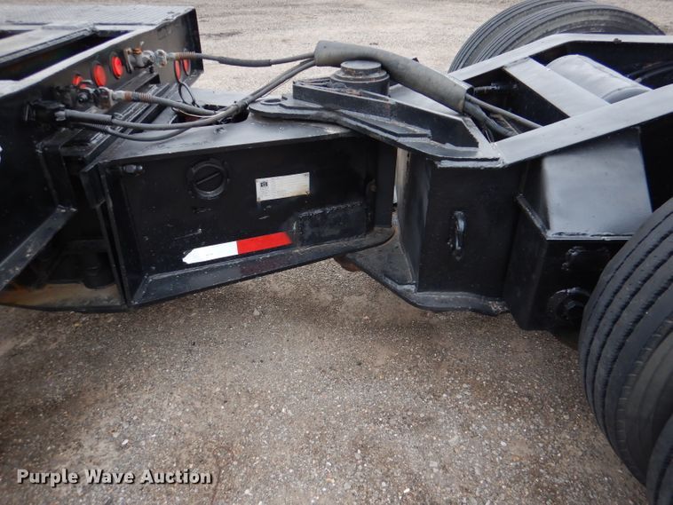 image for item DN5341 1989 Trail King TS100HG-572  lowboy equipment trailer