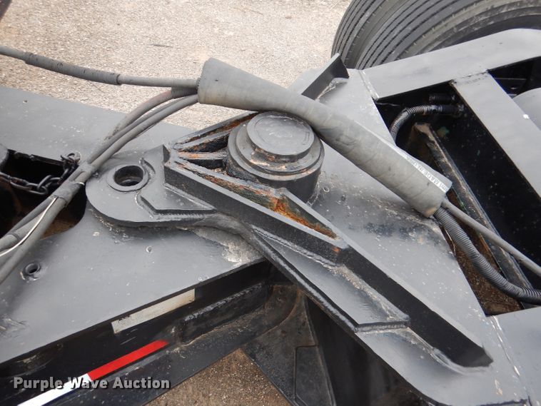 image for item DN5341 1989 Trail King TS100HG-572  lowboy equipment trailer