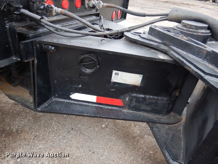 image for item DN5341 1989 Trail King TS100HG-572  lowboy equipment trailer