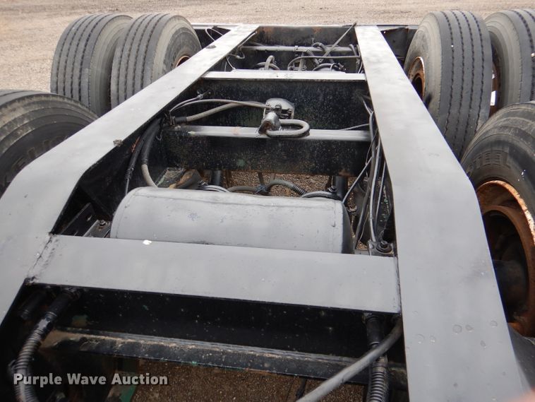 image for item DN5341 1989 Trail King TS100HG-572  lowboy equipment trailer