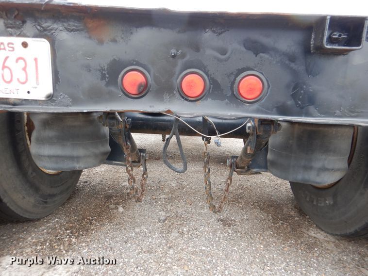 image for item DN5341 1989 Trail King TS100HG-572  lowboy equipment trailer