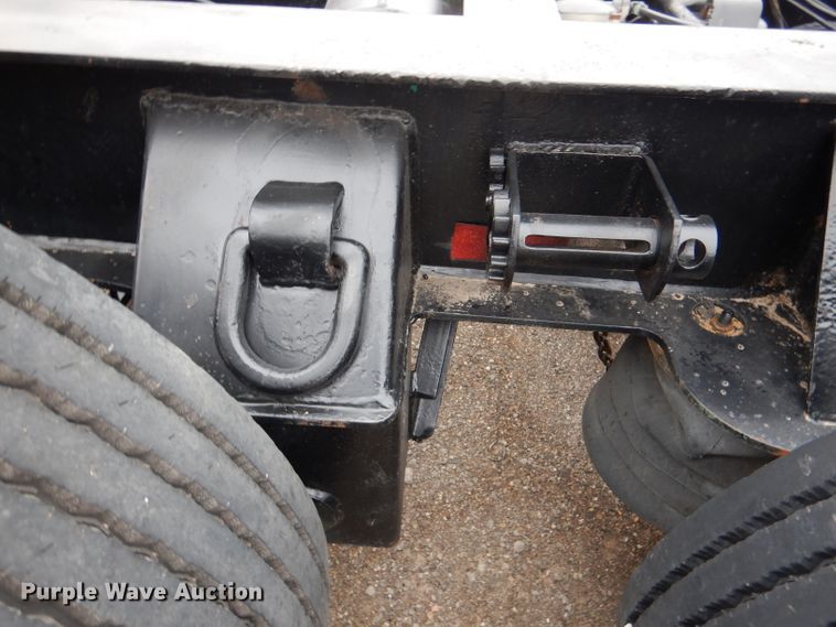 image for item DN5341 1989 Trail King TS100HG-572  lowboy equipment trailer