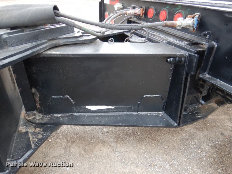 image for item DN5341 1989 Trail King TS100HG-572  lowboy equipment trailer