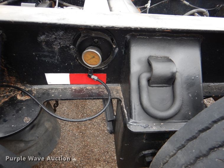 image for item DN5341 1989 Trail King TS100HG-572  lowboy equipment trailer