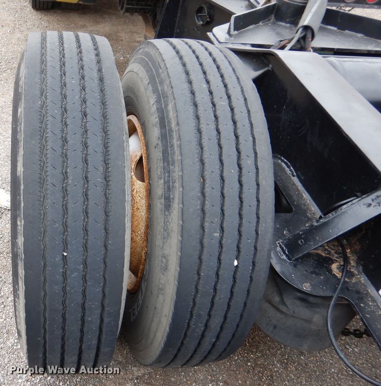 image for item DN5341 1989 Trail King TS100HG-572  lowboy equipment trailer