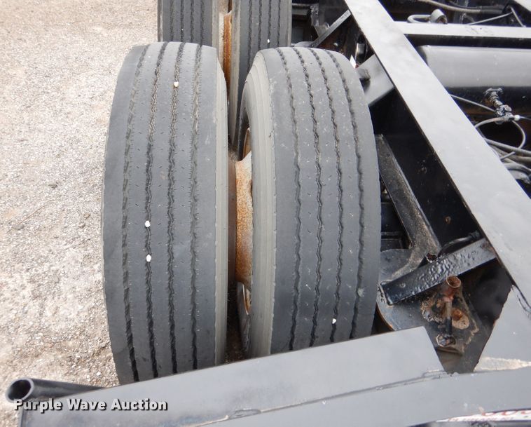 image for item DN5341 1989 Trail King TS100HG-572  lowboy equipment trailer