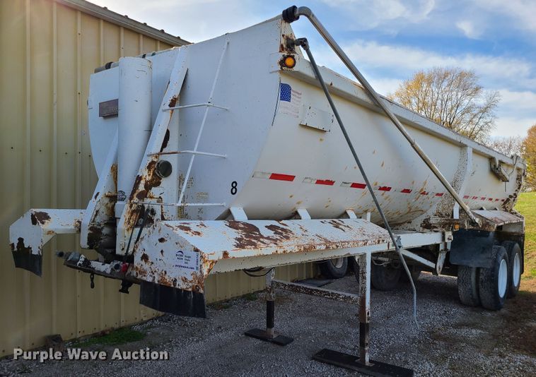 image for item DN5742 1998 Travis  end dump trailer