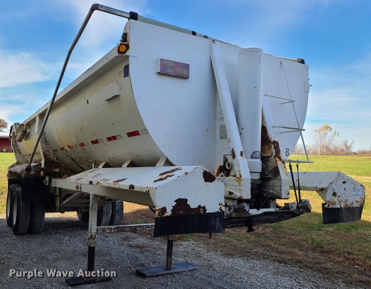image for item DN5742 1998 Travis  end dump trailer