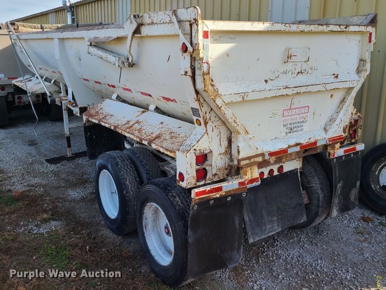 image for item DN5742 1998 Travis  end dump trailer