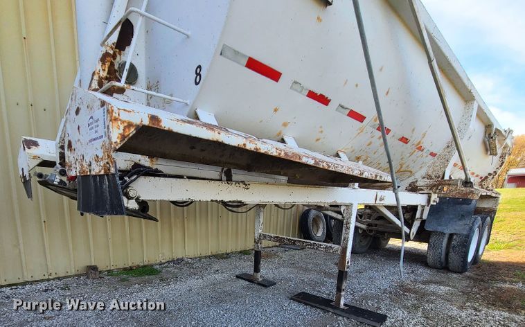 image for item DN5742 1998 Travis  end dump trailer