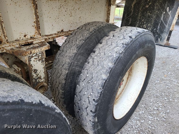 image for item DN5742 1998 Travis  end dump trailer