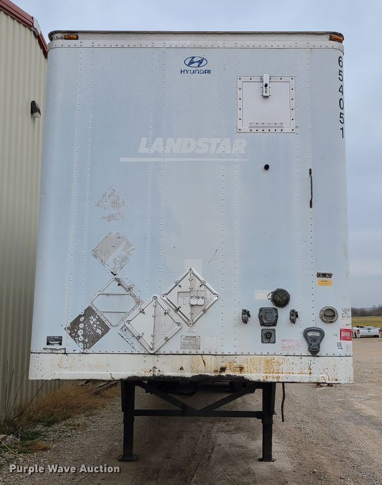 image for item GB9108 2006 Hyundai V12530152-AJS  dry van trailer