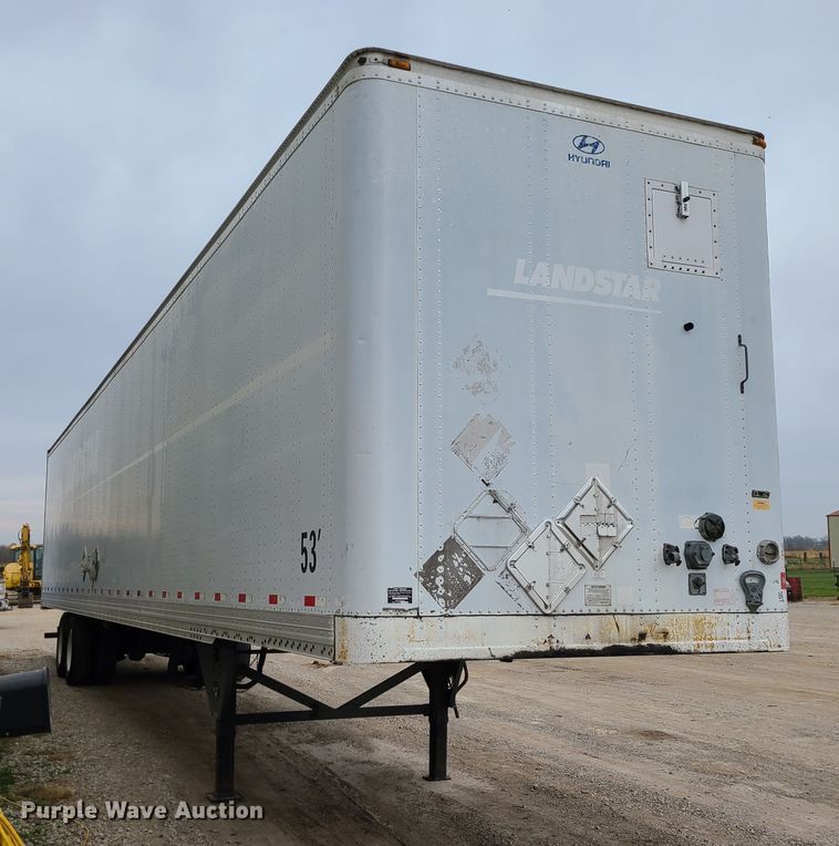 image for item GB9108 2006 Hyundai V12530152-AJS  dry van trailer