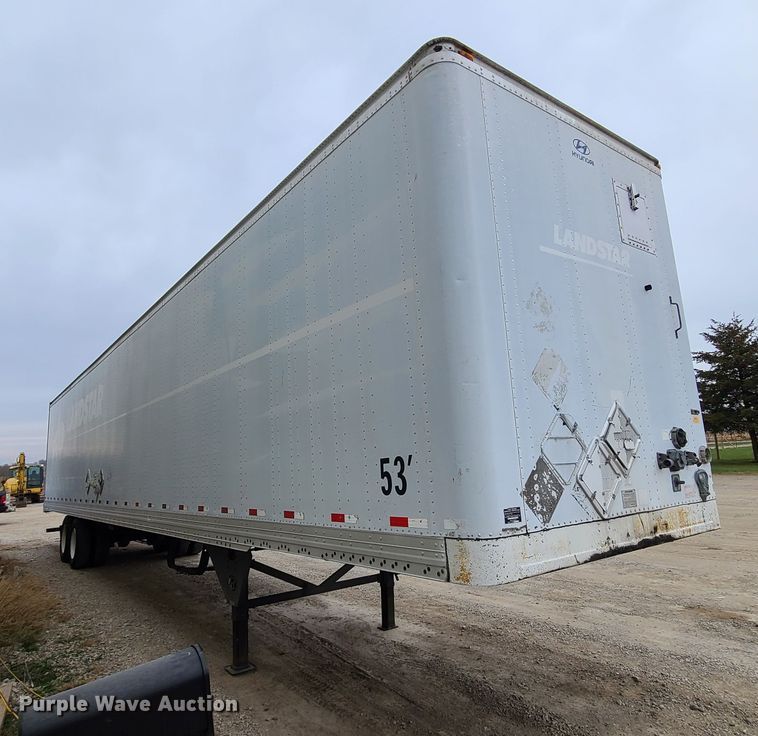 image for item GB9108 2006 Hyundai V12530152-AJS  dry van trailer