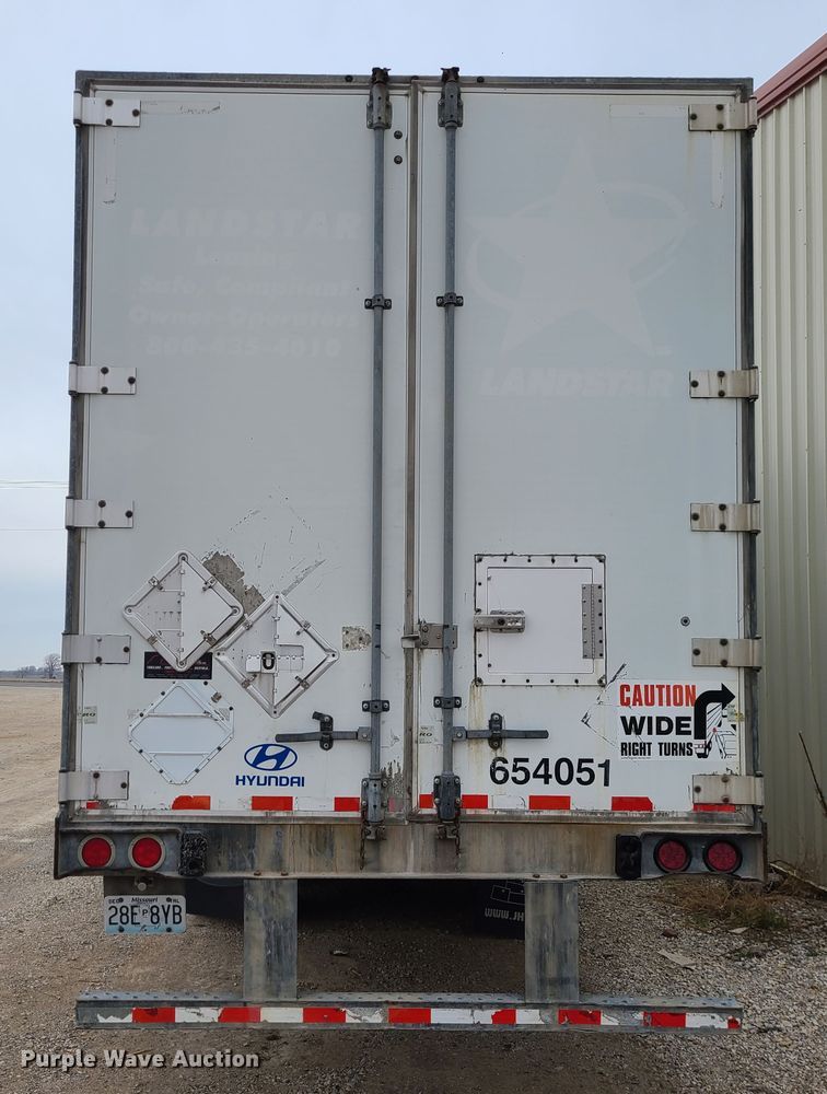 image for item GB9108 2006 Hyundai V12530152-AJS  dry van trailer