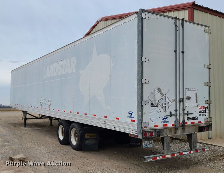 image for item GB9108 2006 Hyundai V12530152-AJS  dry van trailer