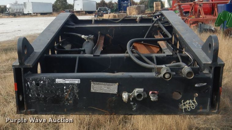 image for item HU9360 1995 Fontaine TRILB  lowboy equipment trailer