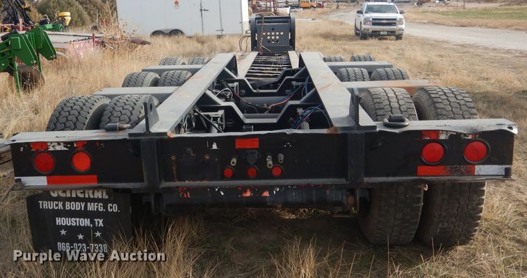 image for item HU9360 1995 Fontaine TRILB  lowboy equipment trailer