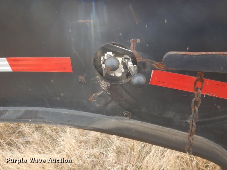 image for item HU9360 1995 Fontaine TRILB  lowboy equipment trailer