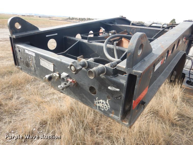 image for item HU9360 1995 Fontaine TRILB  lowboy equipment trailer