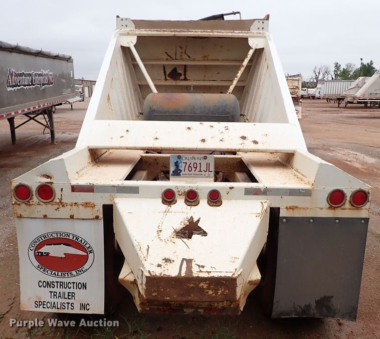 image for item IC9531 2013 CTS BDT-40  bottom dump trailer