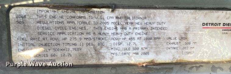 image for item ID9556 Detroit Diesel Series 60  engine
