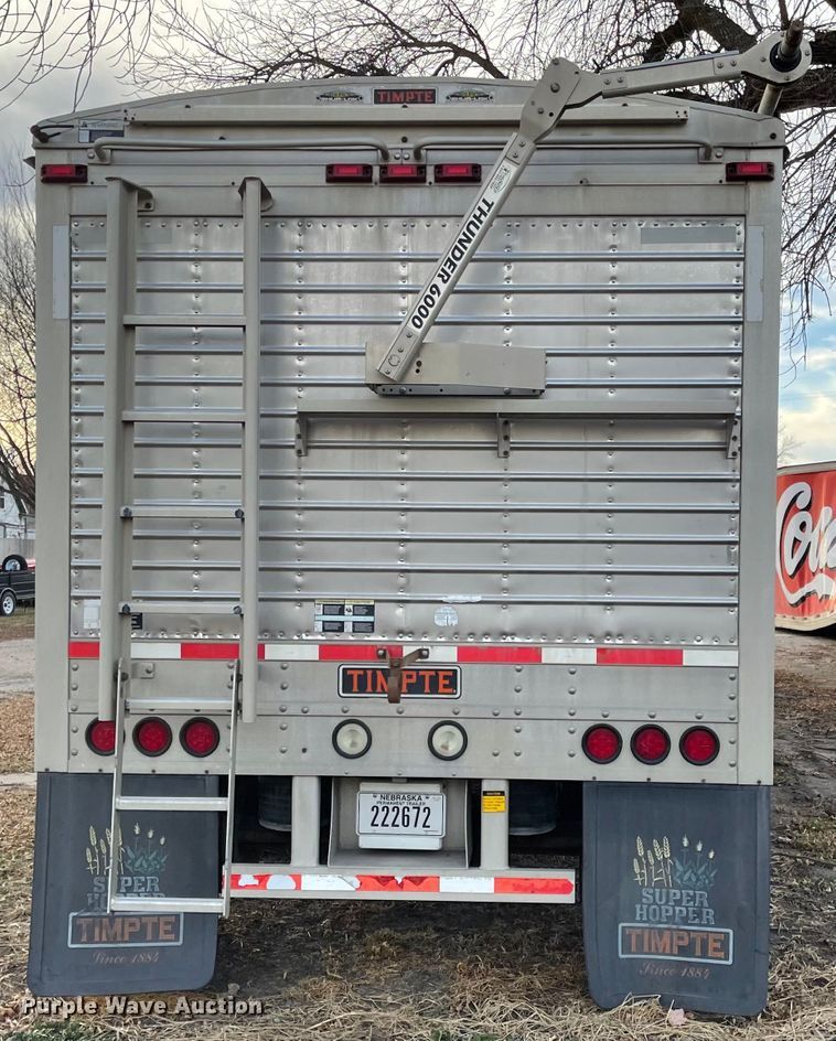 image for item IJ9512 2007 Timpte  grain trailer