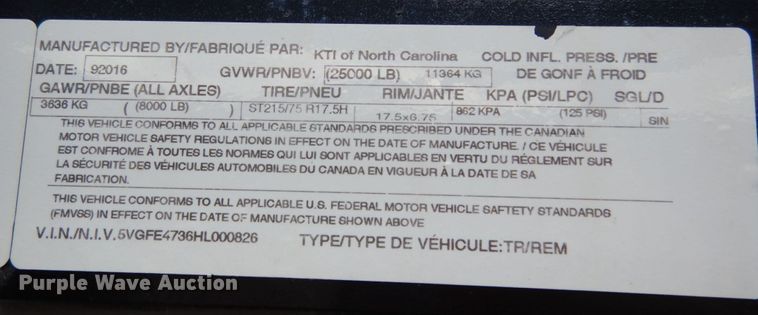 image for item IM9532 2017 Kaufman Pro Series EZ Loader 4  car carrier