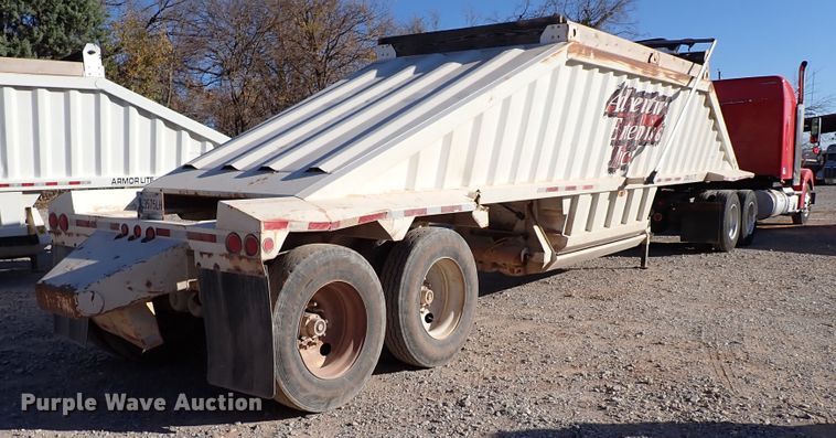 image for item IS9257 2013 Armor Lite SBD-40  bottom dump trailer