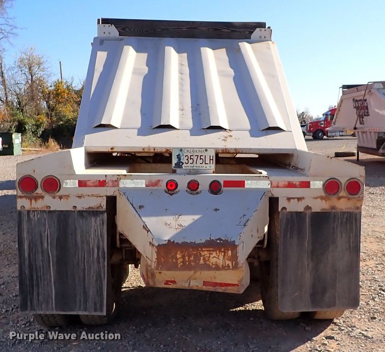 image for item IS9257 2013 Armor Lite SBD-40  bottom dump trailer