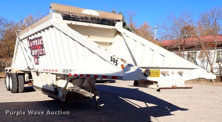 image for item IS9258 2016 Armor Lite SBD-40LT  bottom dump trailer