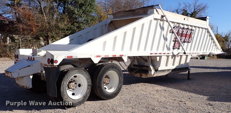 image for item IS9258 2016 Armor Lite SBD-40LT  bottom dump trailer