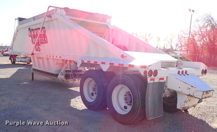image for item IS9258 2016 Armor Lite SBD-40LT  bottom dump trailer