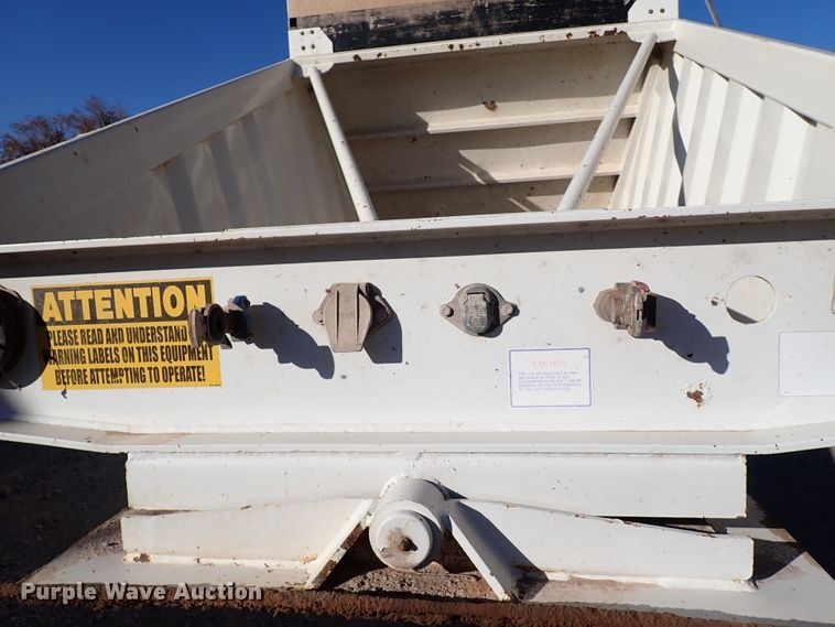 image for item IS9258 2016 Armor Lite SBD-40LT  bottom dump trailer