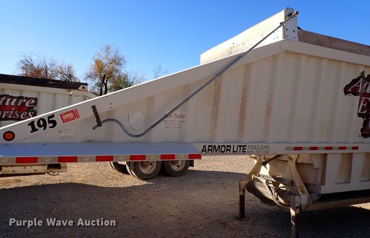 image for item IS9258 2016 Armor Lite SBD-40LT  bottom dump trailer