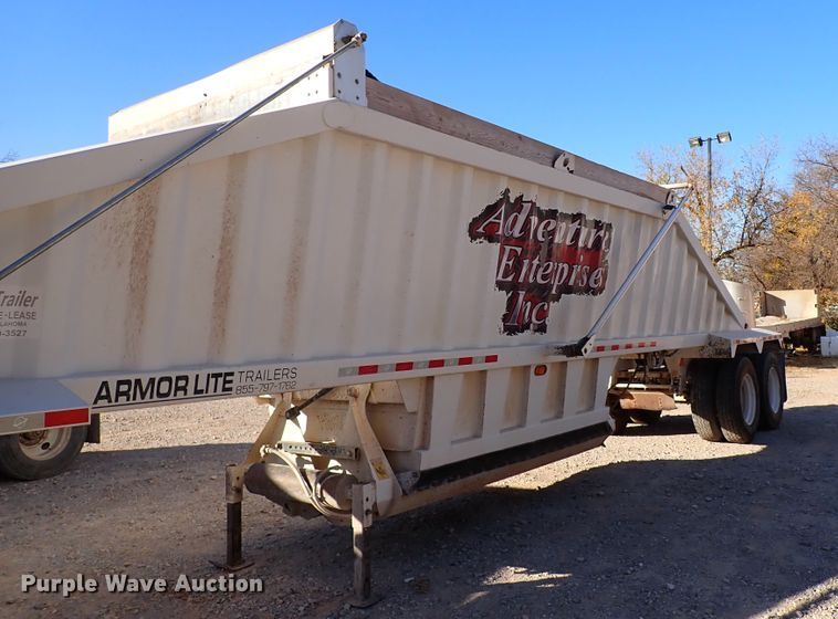 image for item IS9258 2016 Armor Lite SBD-40LT  bottom dump trailer