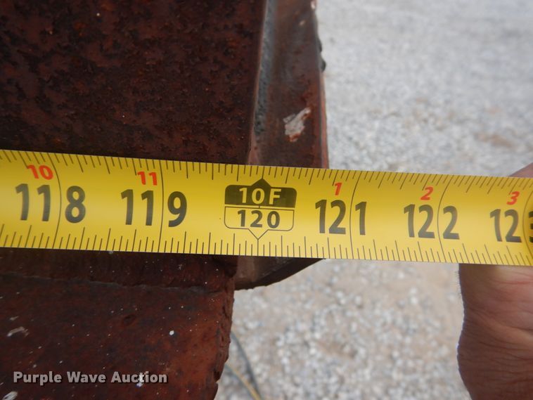 image for item IU9775 1974 Fontaine  drop deck equipment trailer