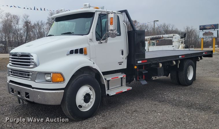 image for item IV9676 2008 Sterling Acterra  flatbed truck