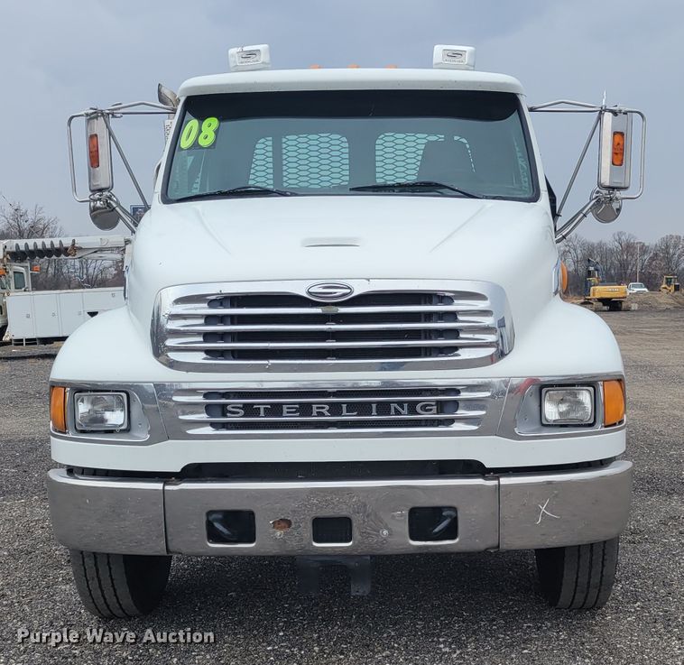 image for item IV9676 2008 Sterling Acterra  flatbed truck