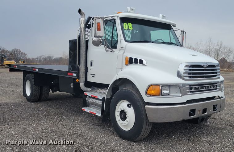 image for item IV9676 2008 Sterling Acterra  flatbed truck