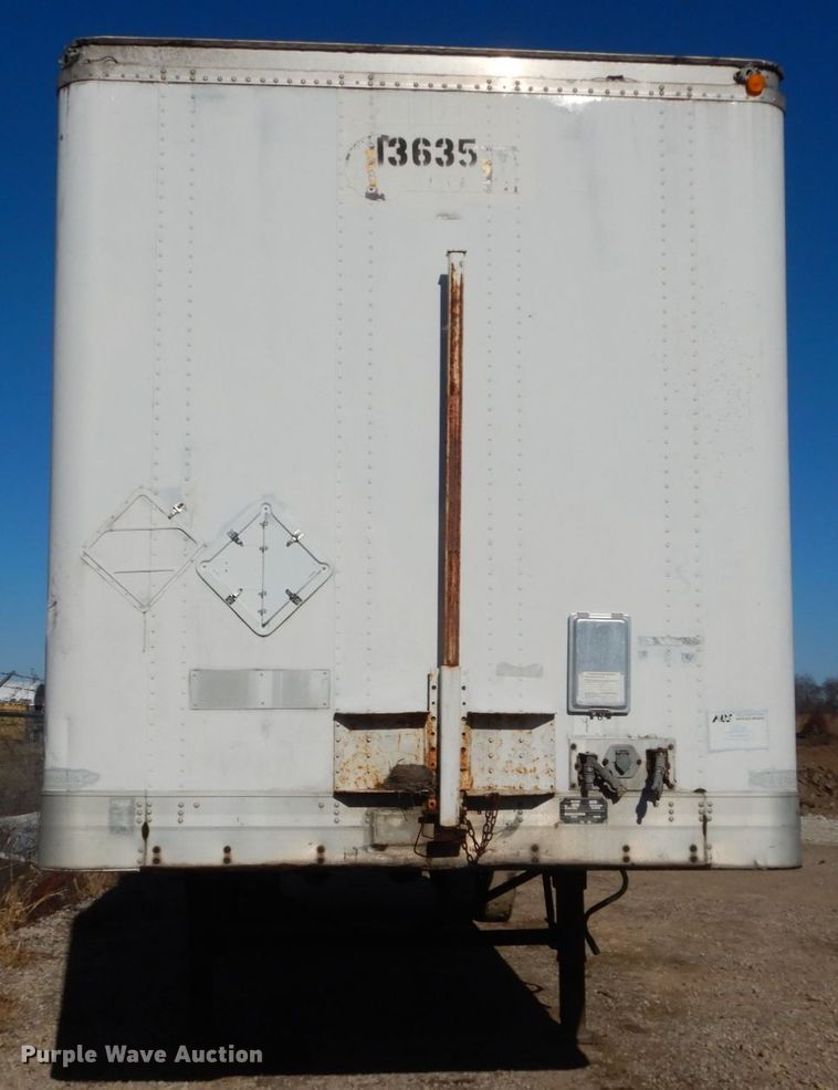 image for item IV9693 1999 Trailmobile  dry van trailer