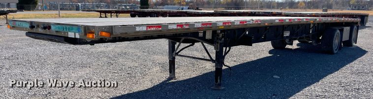 image for item IX9650 2007 Transcraft Eagle  flatbed trailer