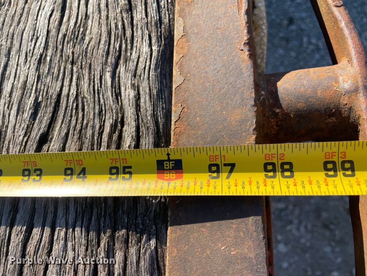 image for item IX9651 1999 Lufkin SE  extendable flatbed trailer