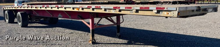 image for item IX9652 2006 Wilson  flatbed trailer
